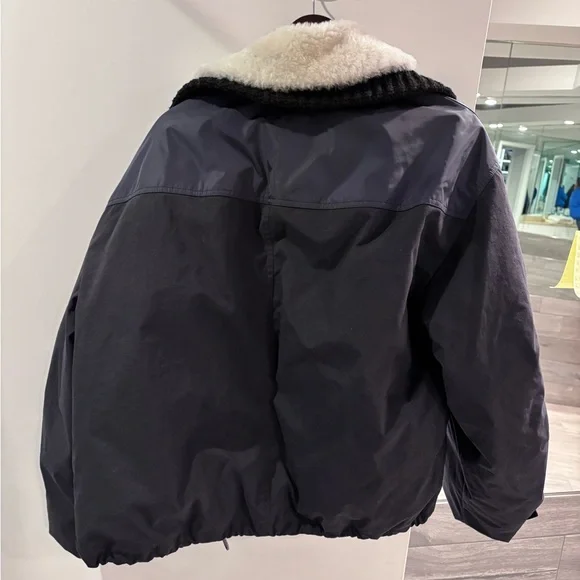 Isabel Marant Black and Navy Ski Jacket